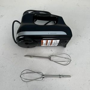 KITCHENAID - 5 Speed Hand Mixer - Gently Used - Excellent Condition - Onyx Black